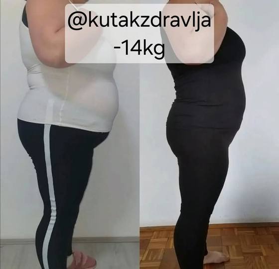 Amina H. - rezultat nakon korištenja Grenland Detox čaja